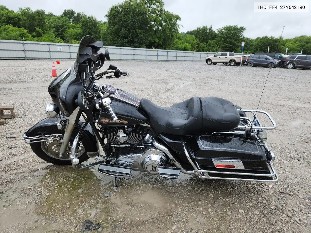 2007 Harley-Davidson Flht Classic VIN: 1HD1FF4127Y642190 Lot: 60717585