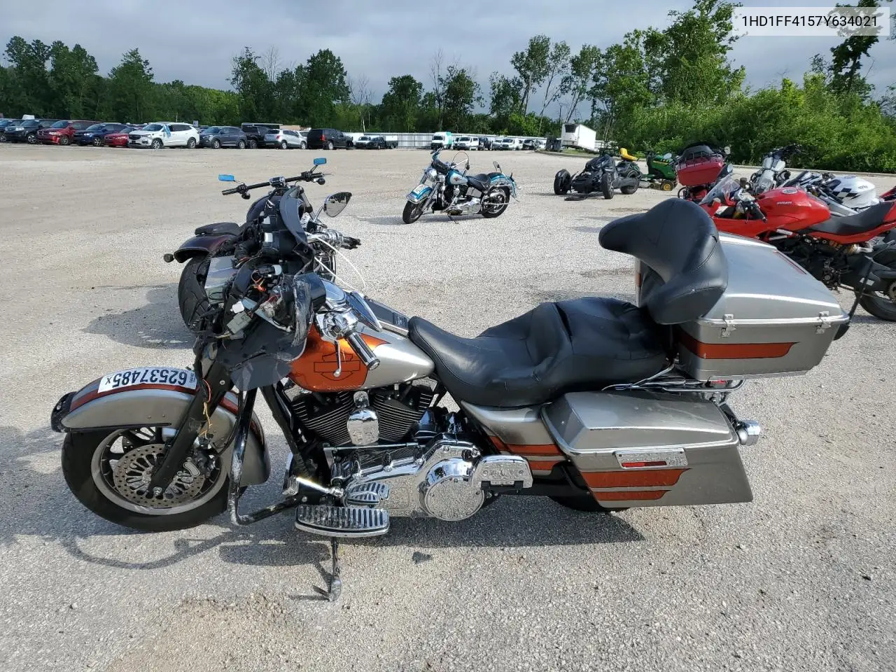 2007 Harley-Davidson Flht Classic VIN: 1HD1FF4157Y634021 Lot: 62537485