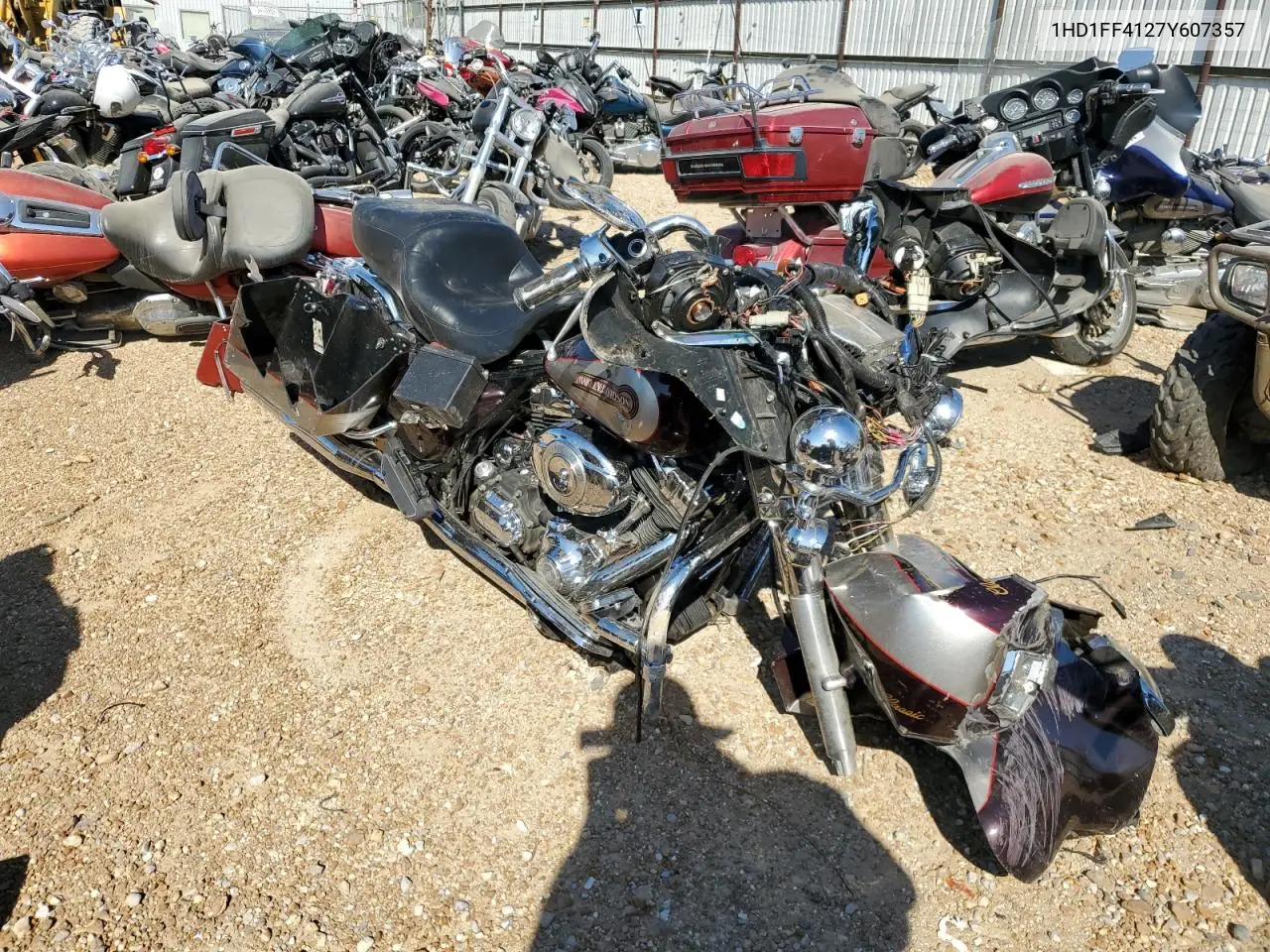 2007 Harley-Davidson Flht Classic VIN: 1HD1FF4127Y607357 Lot: 73166562