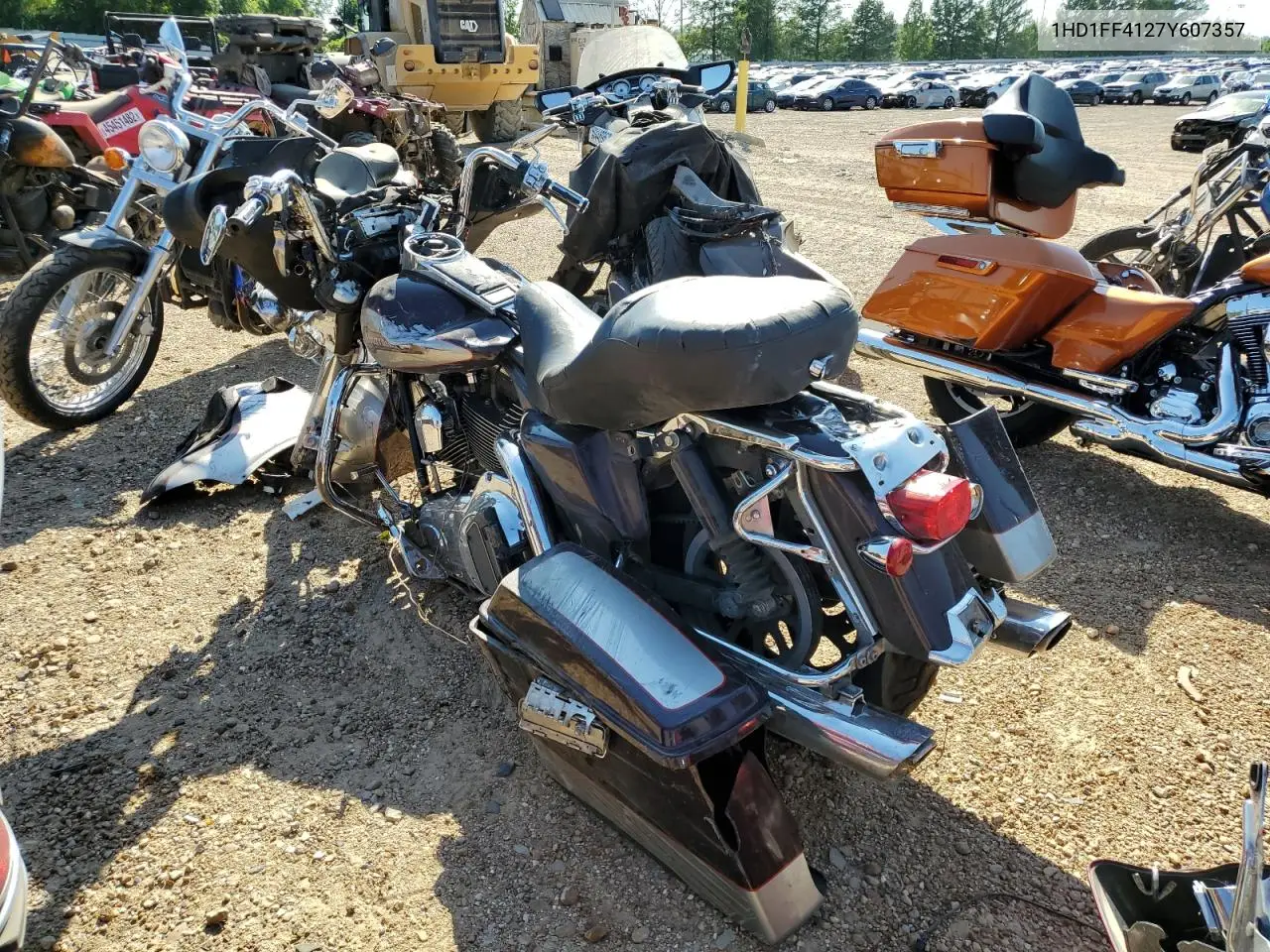 2007 Harley-Davidson Flht Classic VIN: 1HD1FF4127Y607357 Lot: 73166562