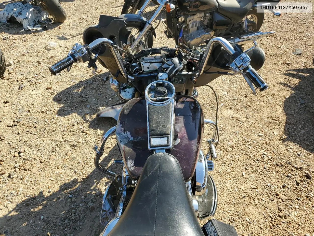 2007 Harley-Davidson Flht Classic VIN: 1HD1FF4127Y607357 Lot: 73166562