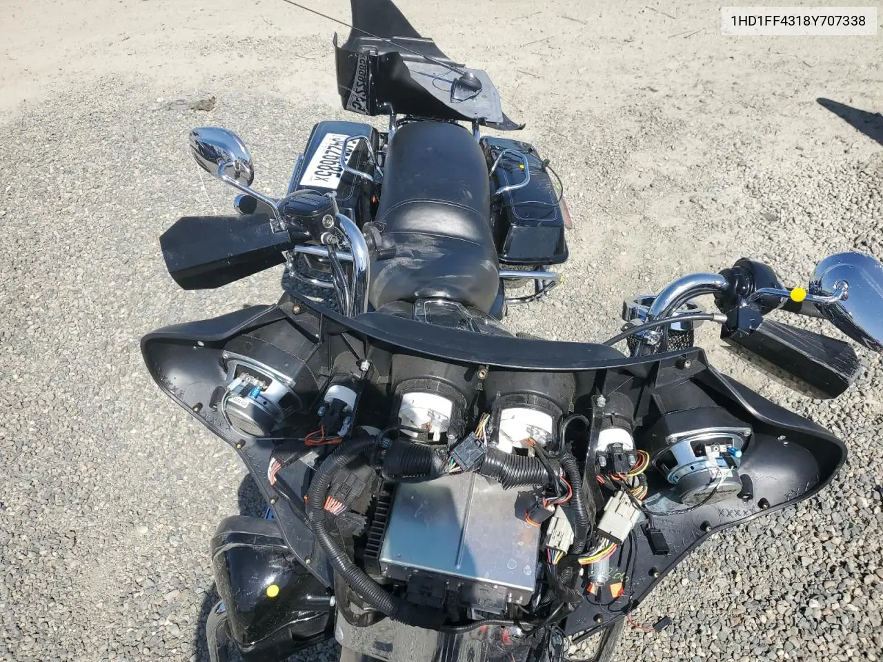 2008 Harley-Davidson Flht Classic VIN: 1HD1FF4318Y707338 Lot: 54226685
