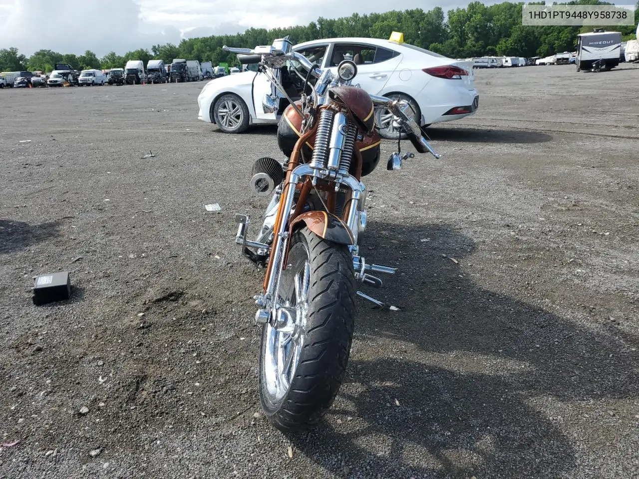 2008 Harley-Davidson Fxstsse2 105Th Anniversary Edition VIN: 1HD1PT9448Y958738 Lot: 60563895