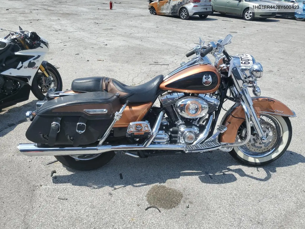 2008 Harley-Davidson Flhrc 105Th Anniversary Edition VIN: 1HD1FR4428Y600423 Lot: 60739455