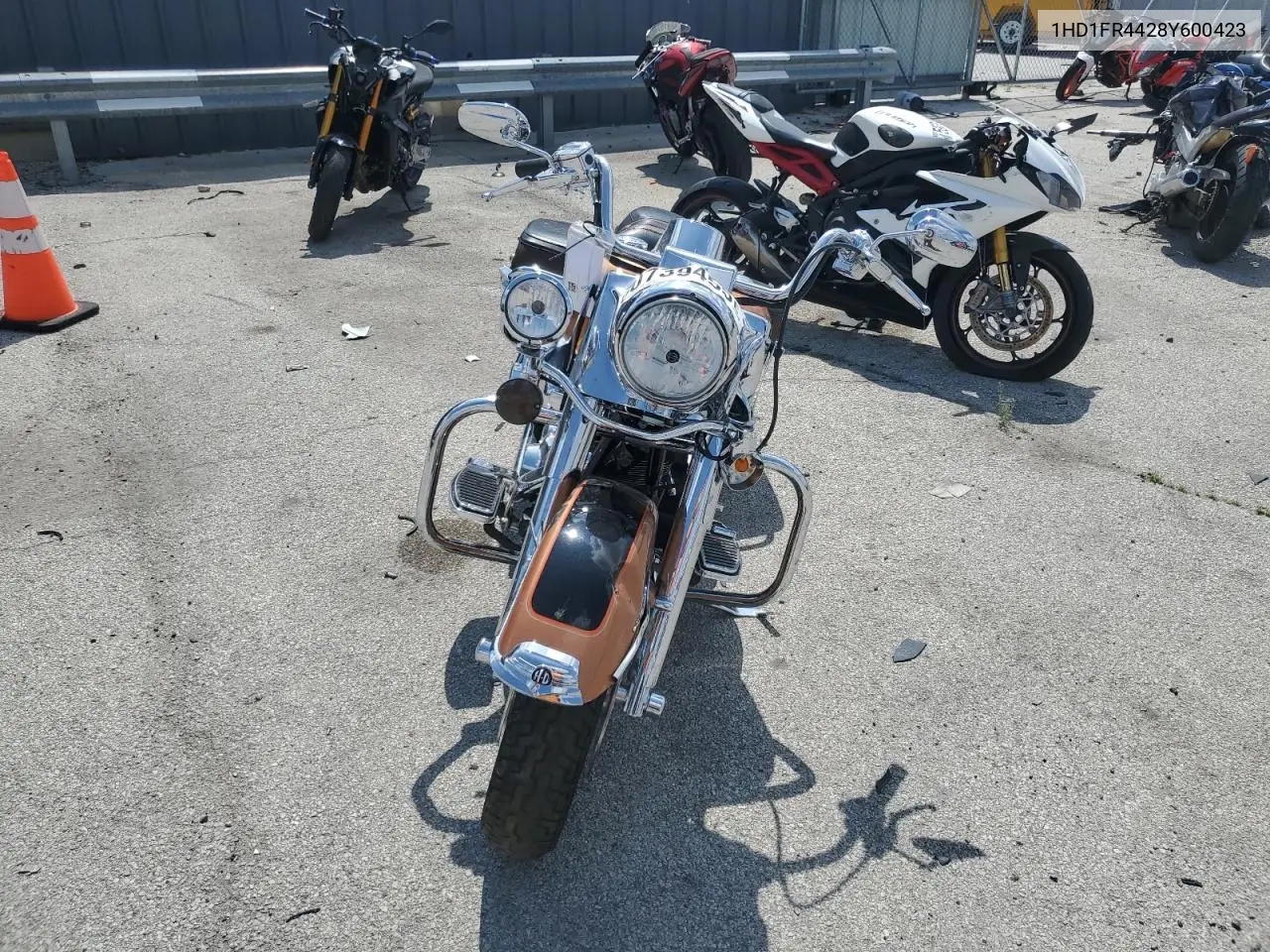 2008 Harley-Davidson Flhrc 105Th Anniversary Edition VIN: 1HD1FR4428Y600423 Lot: 60739455