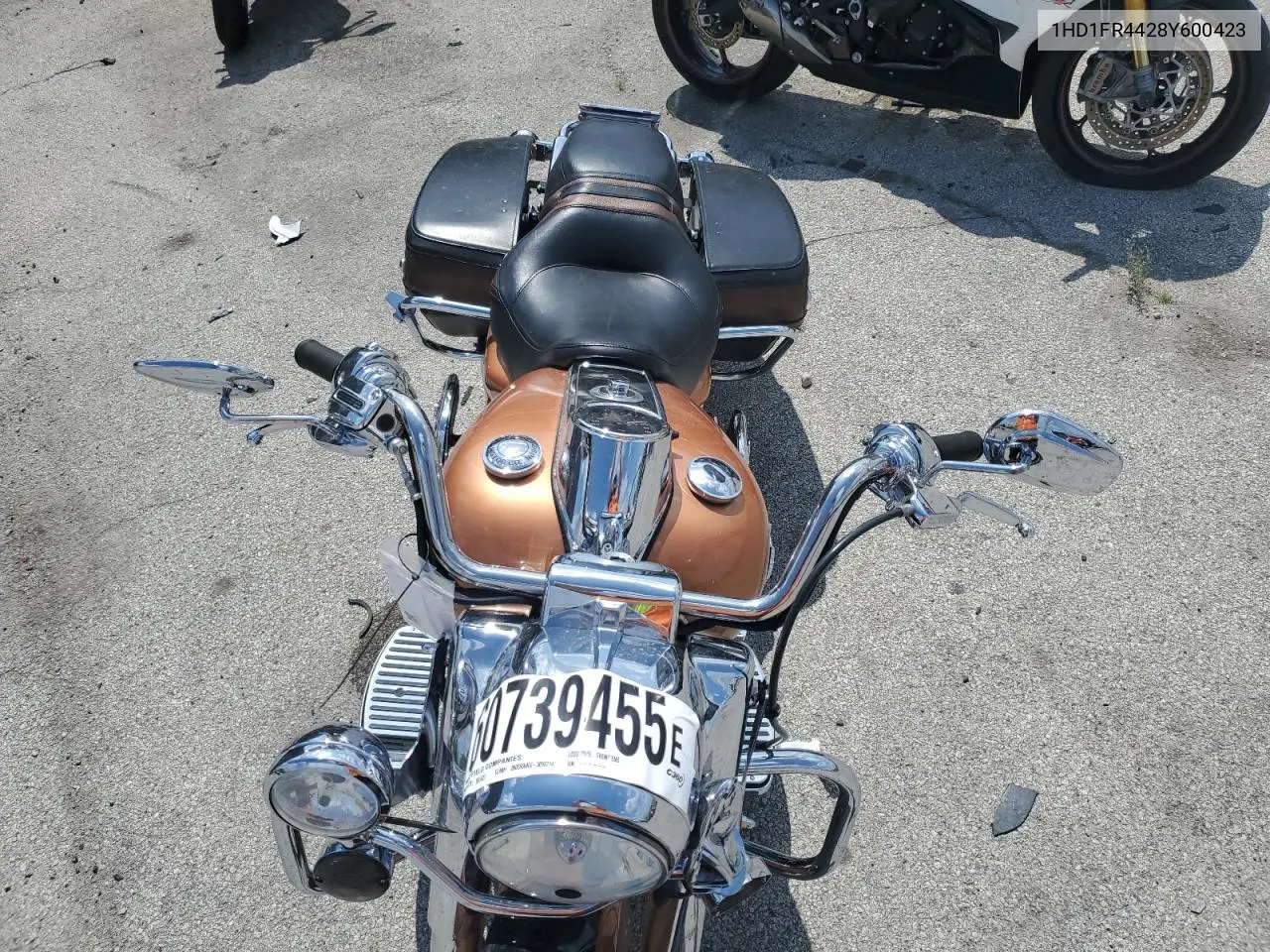 2008 Harley-Davidson Flhrc 105Th Anniversary Edition VIN: 1HD1FR4428Y600423 Lot: 60739455