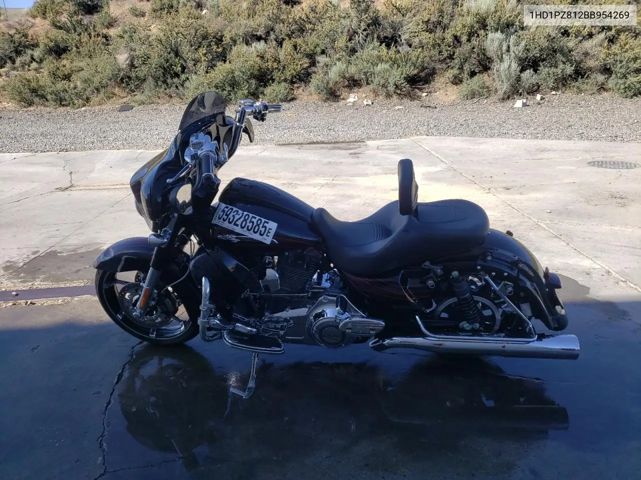 2011 Harley-Davidson Flhxse2 VIN: 1HD1PZ812BB954269 Lot: 59328585