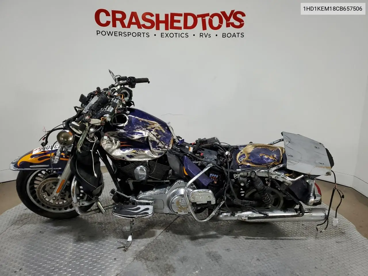 2012 Harley-Davidson Flhtk Electra Glide Ultra Limited VIN: 1HD1KEM18CB657506 Lot: 43234095