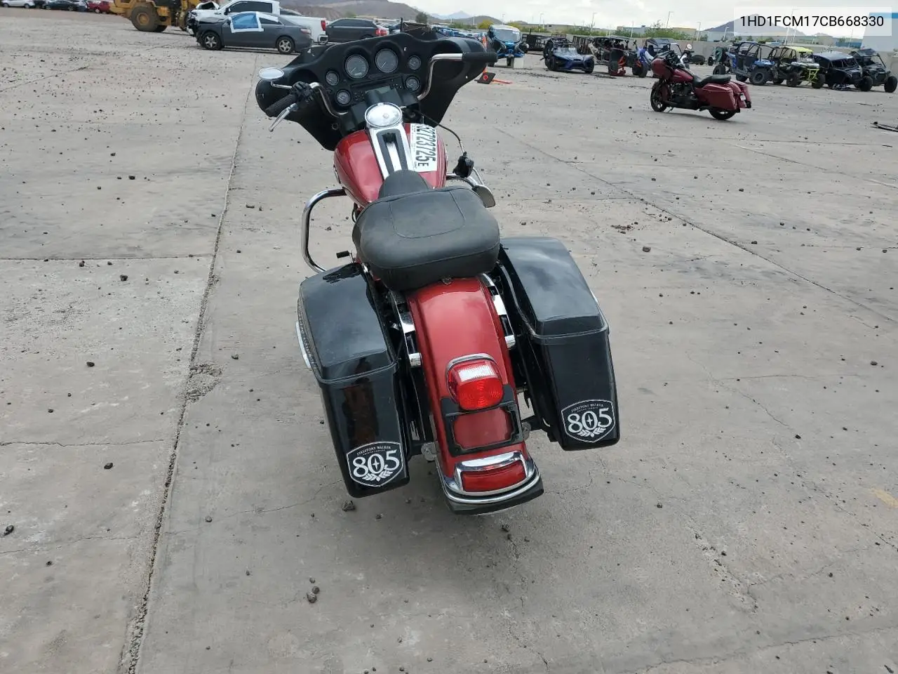 2012 Harley-Davidson Flhtcu Ultra Classic Electra Glide VIN: 1HD1FCM17CB668330 Lot: 52723725