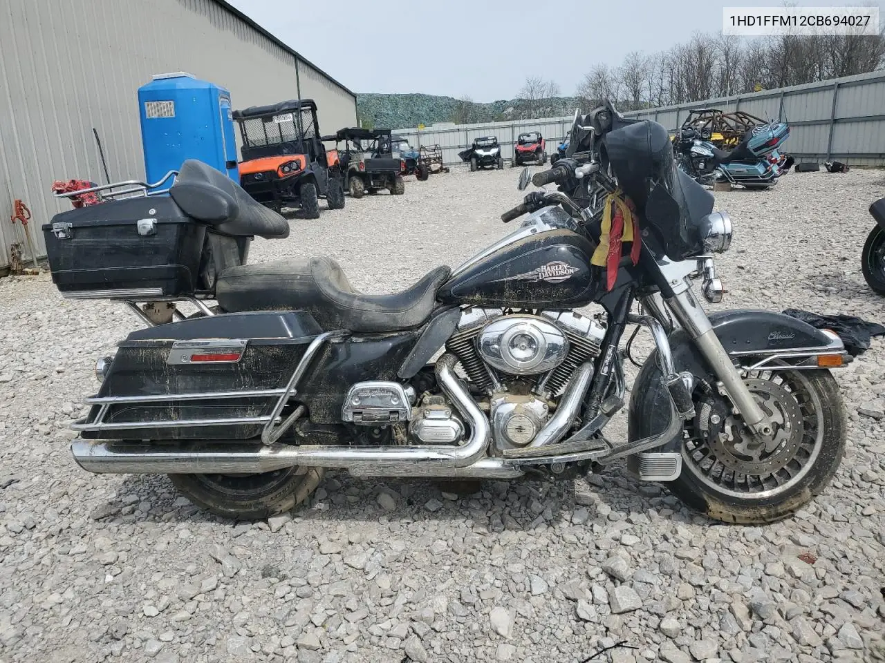 2012 Harley-Davidson Flhtc Electra Glide Classic VIN: 1HD1FFM12CB694027 Lot: 53306695