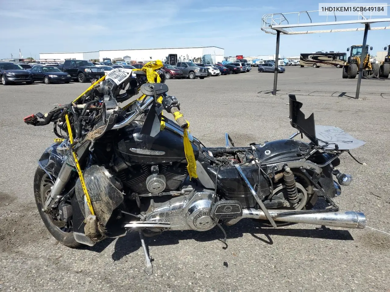 2012 Harley-Davidson Flhtk Electra Glide Ultra Limited VIN: 1HD1KEM15CB649184 Lot: 54723655