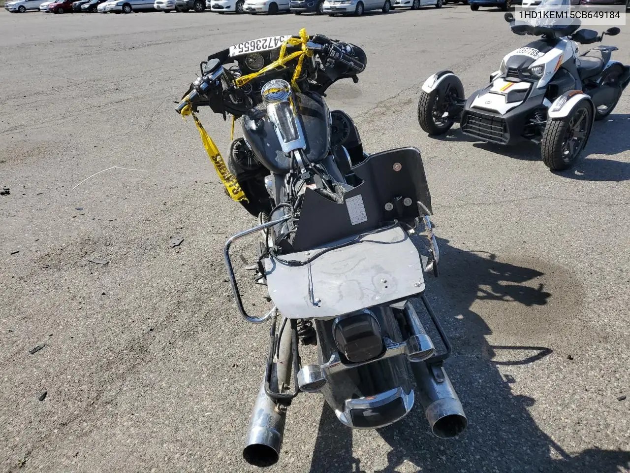 2012 Harley-Davidson Flhtk Electra Glide Ultra Limited VIN: 1HD1KEM15CB649184 Lot: 54723655