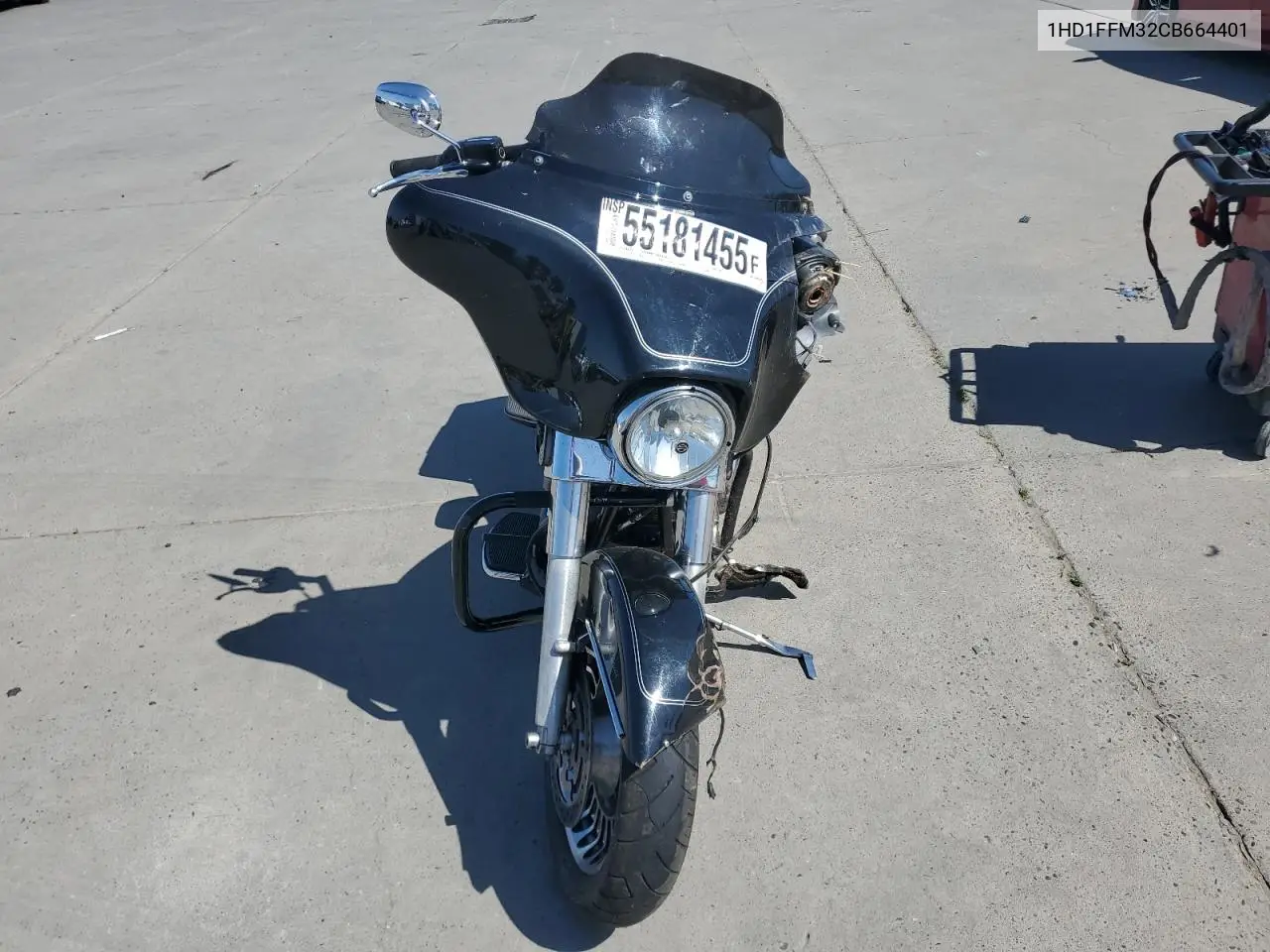 2012 Harley-Davidson Flhtc Electra Glide Classic VIN: 1HD1FFM32CB664401 Lot: 55181455