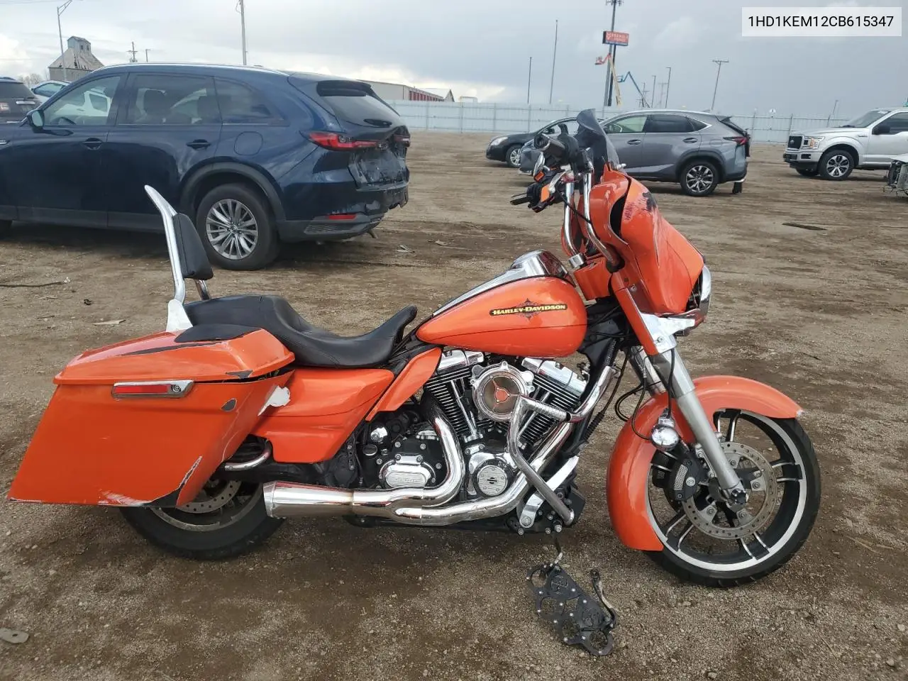 2012 Harley-Davidson Flhtk Electra Glide Ultra Limited VIN: 1HD1KEM12CB615347 Lot: 55486045