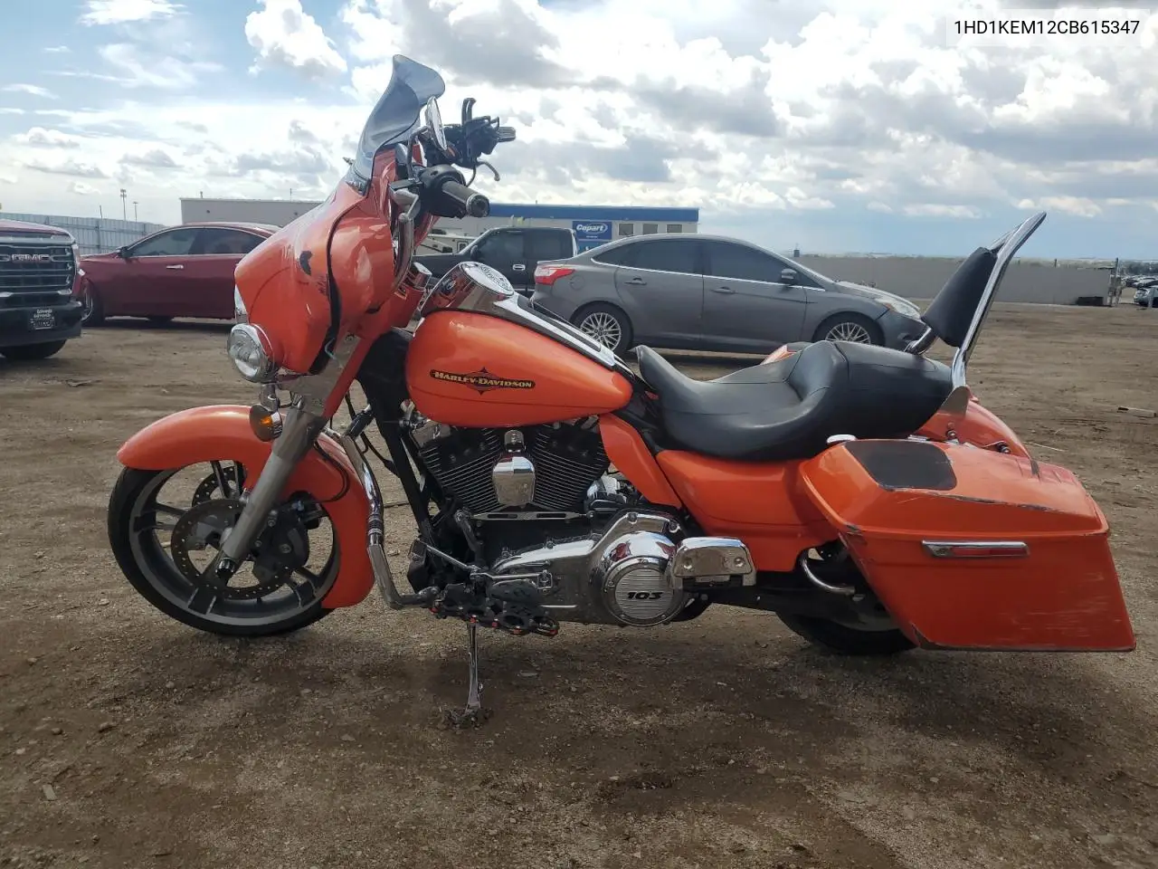 2012 Harley-Davidson Flhtk Electra Glide Ultra Limited VIN: 1HD1KEM12CB615347 Lot: 55486045