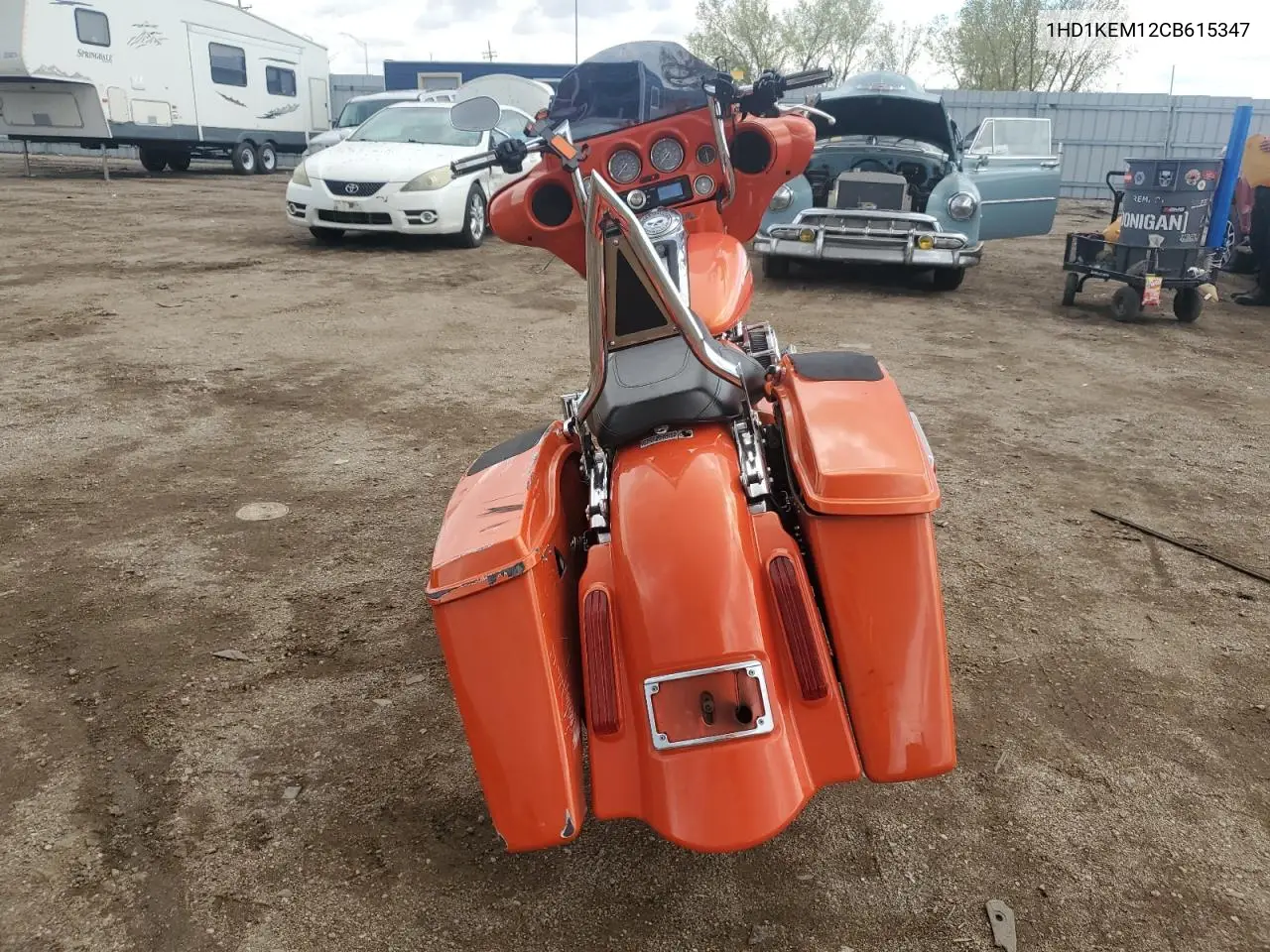 2012 Harley-Davidson Flhtk Electra Glide Ultra Limited VIN: 1HD1KEM12CB615347 Lot: 55486045