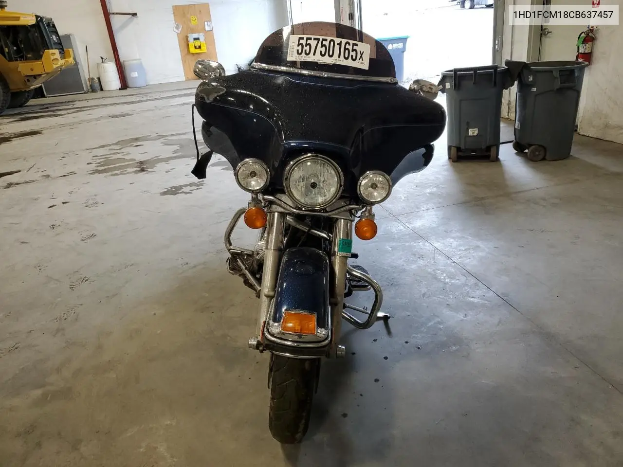 2012 Harley-Davidson Flhtcu Ultra Classic Electra Glide VIN: 1HD1FCM18CB637457 Lot: 55750165
