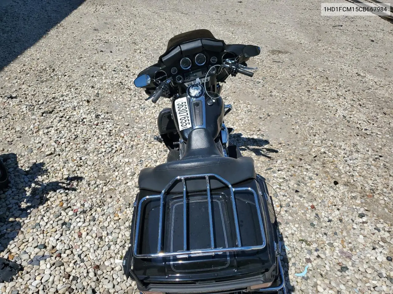 2012 Harley-Davidson Flhtcu Ultra Classic Electra Glide VIN: 1HD1FCM15CB667984 Lot: 56307655