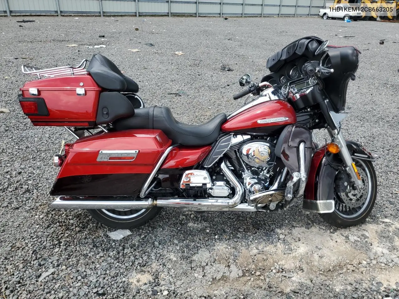2012 Harley-Davidson Flhtk Electra Glide Ultra Limited VIN: 1HD1KEM12CB663205 Lot: 58989075