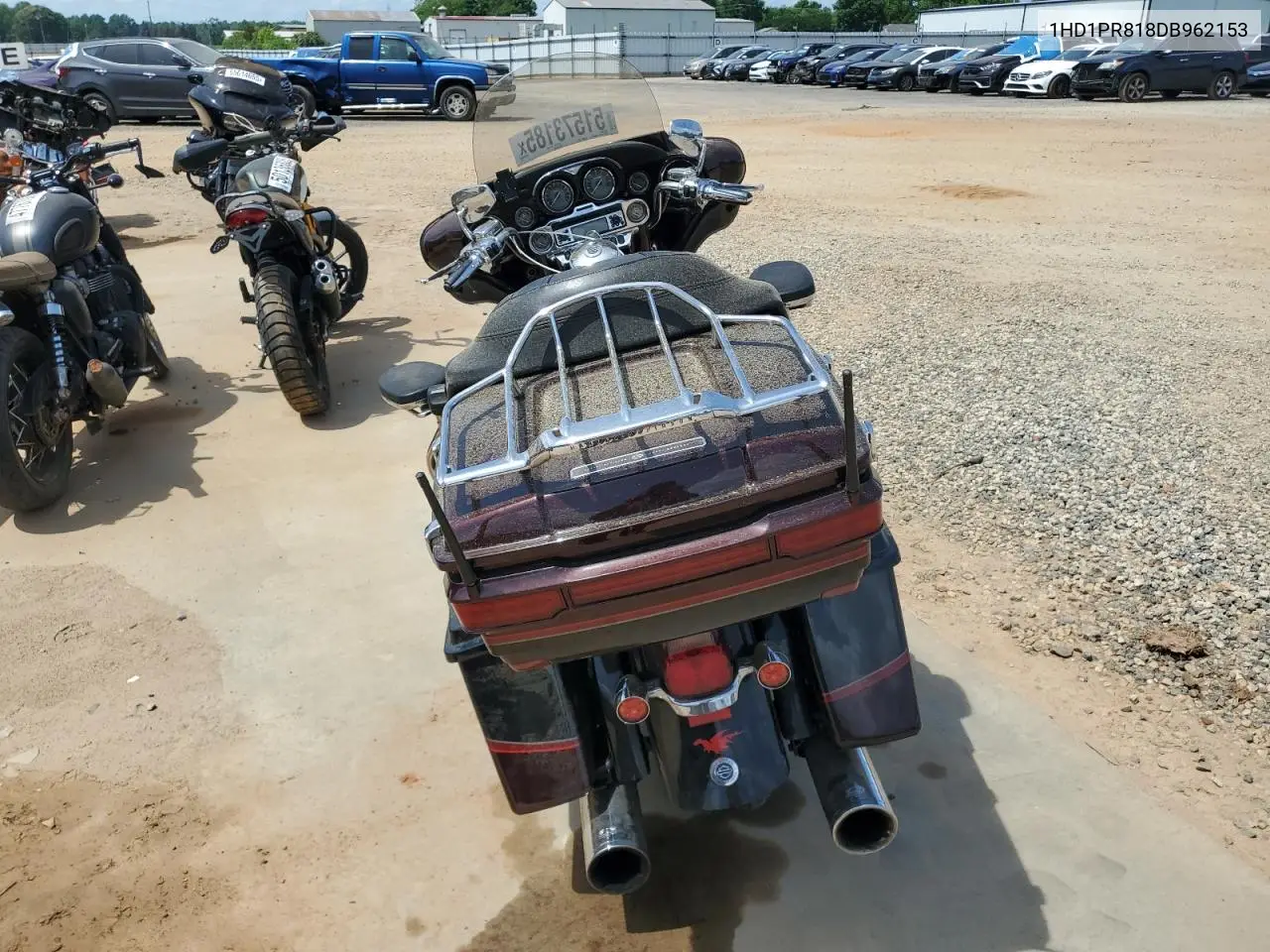 2013 Harley-Davidson Flhtcuse Cvo Ultra Classic Electra Glide VIN: 1HD1PR818DB962153 Lot: 51573185