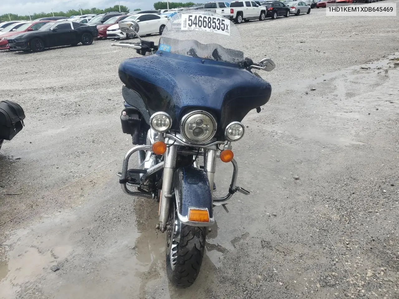 2013 Harley-Davidson Flhtk Electra Glide Ultra Limited VIN: 1HD1KEM1XDB645469 Lot: 54668535