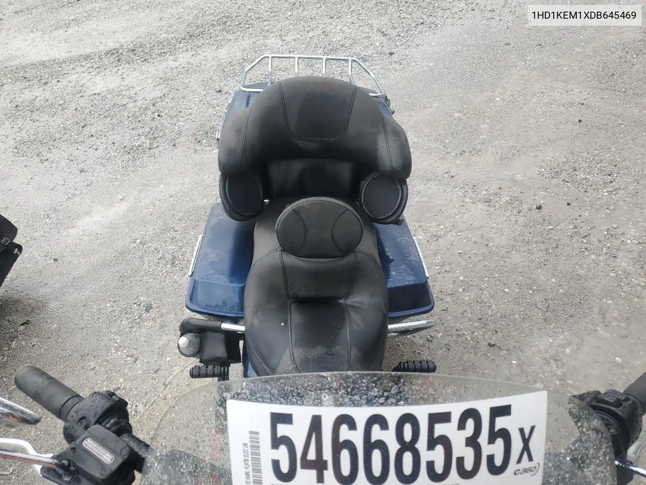 2013 Harley-Davidson Flhtk Electra Glide Ultra Limited VIN: 1HD1KEM1XDB645469 Lot: 54668535