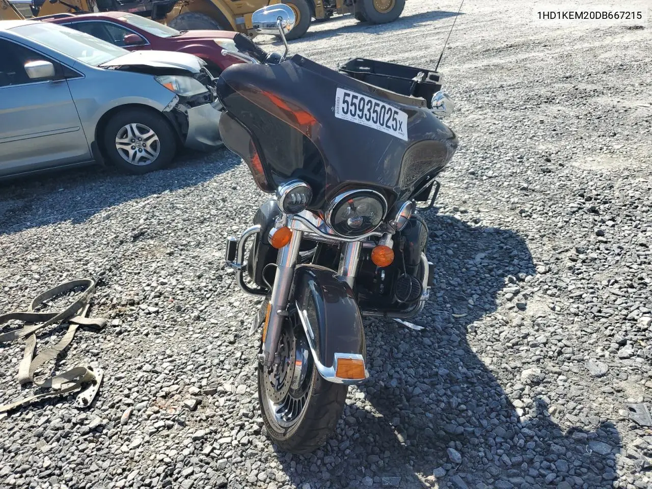 2013 Harley-Davidson Flhtk Electra Glide Ultra Limited VIN: 1HD1KEM20DB667215 Lot: 55935025