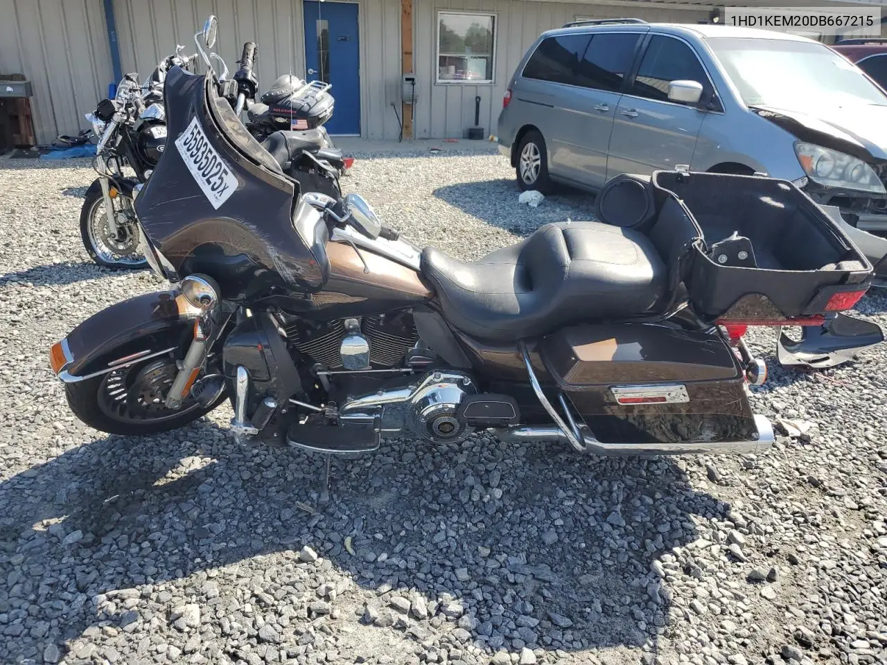 2013 Harley-Davidson Flhtk Electra Glide Ultra Limited VIN: 1HD1KEM20DB667215 Lot: 55935025