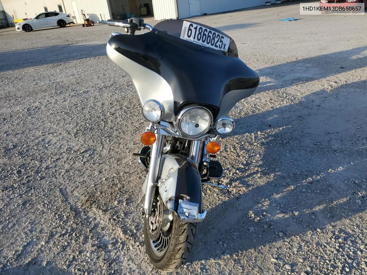 2013 Harley-Davidson Flhtk Electra Glide Ultra Limited VIN: 1HD1KEM13DB650657 Lot: 61866825