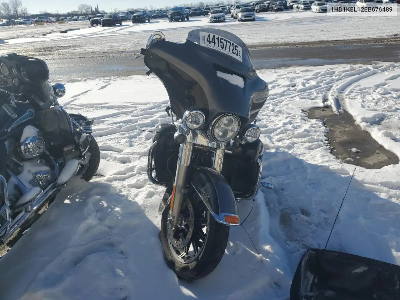 2014 Harley-Davidson Flhtk Electra Glide Ultra Limited VIN: 1HD1KEL12EB676489 Lot: 44157725
