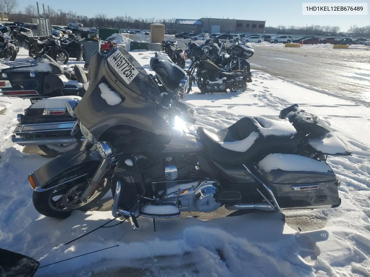 2014 Harley-Davidson Flhtk Electra Glide Ultra Limited VIN: 1HD1KEL12EB676489 Lot: 44157725