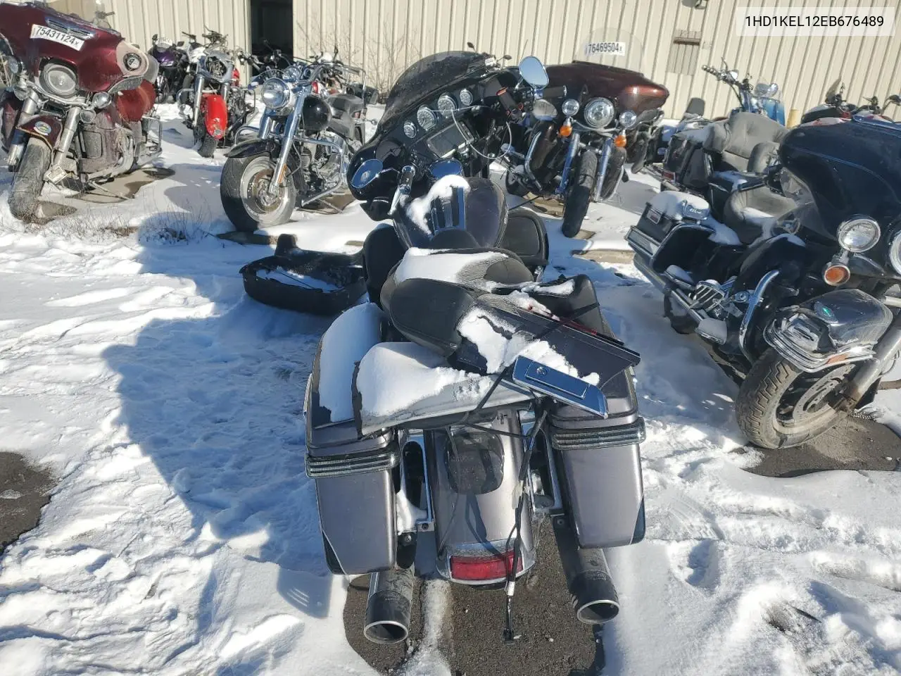 2014 Harley-Davidson Flhtk Electra Glide Ultra Limited VIN: 1HD1KEL12EB676489 Lot: 44157725
