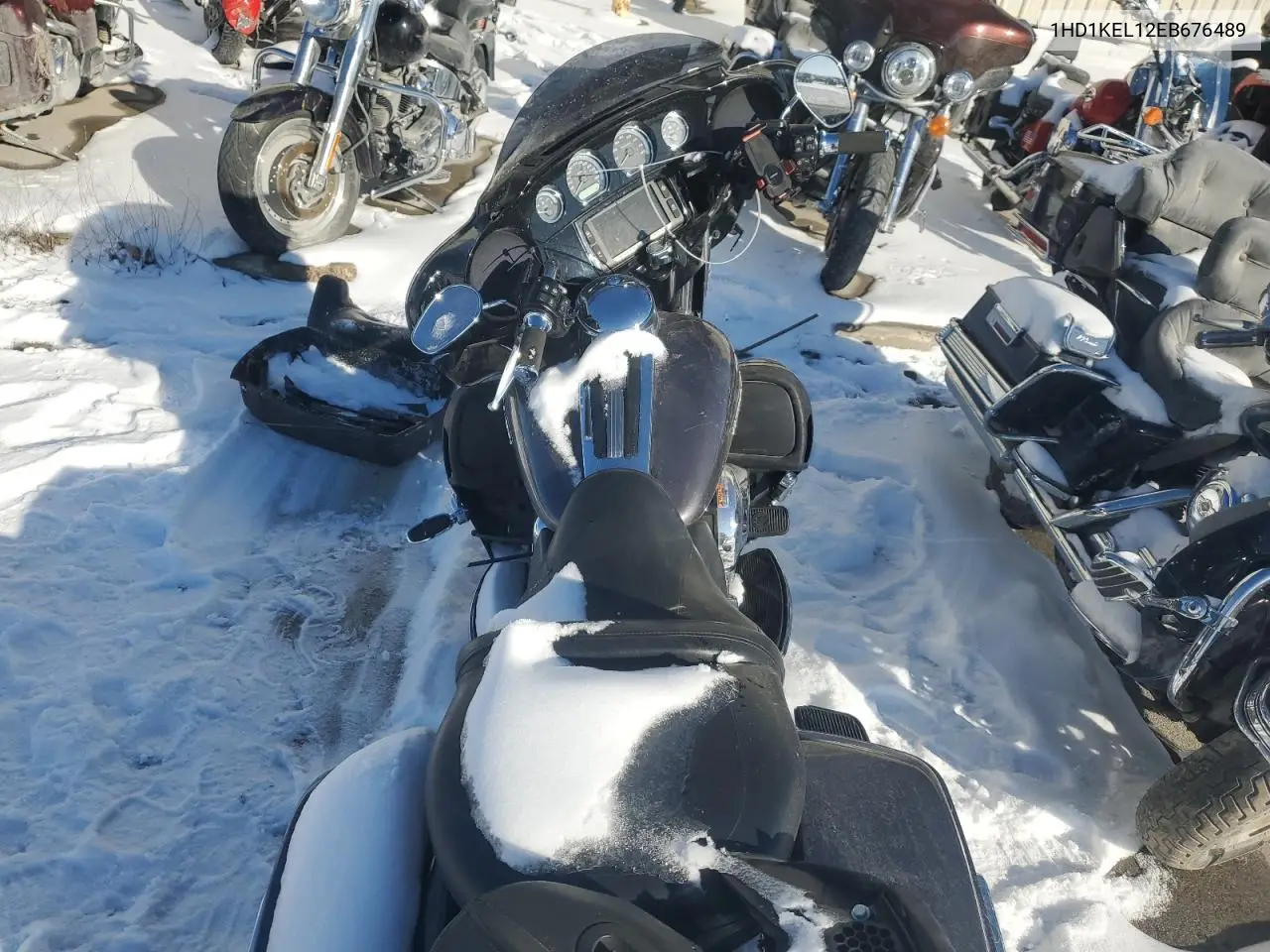 2014 Harley-Davidson Flhtk Electra Glide Ultra Limited VIN: 1HD1KEL12EB676489 Lot: 44157725