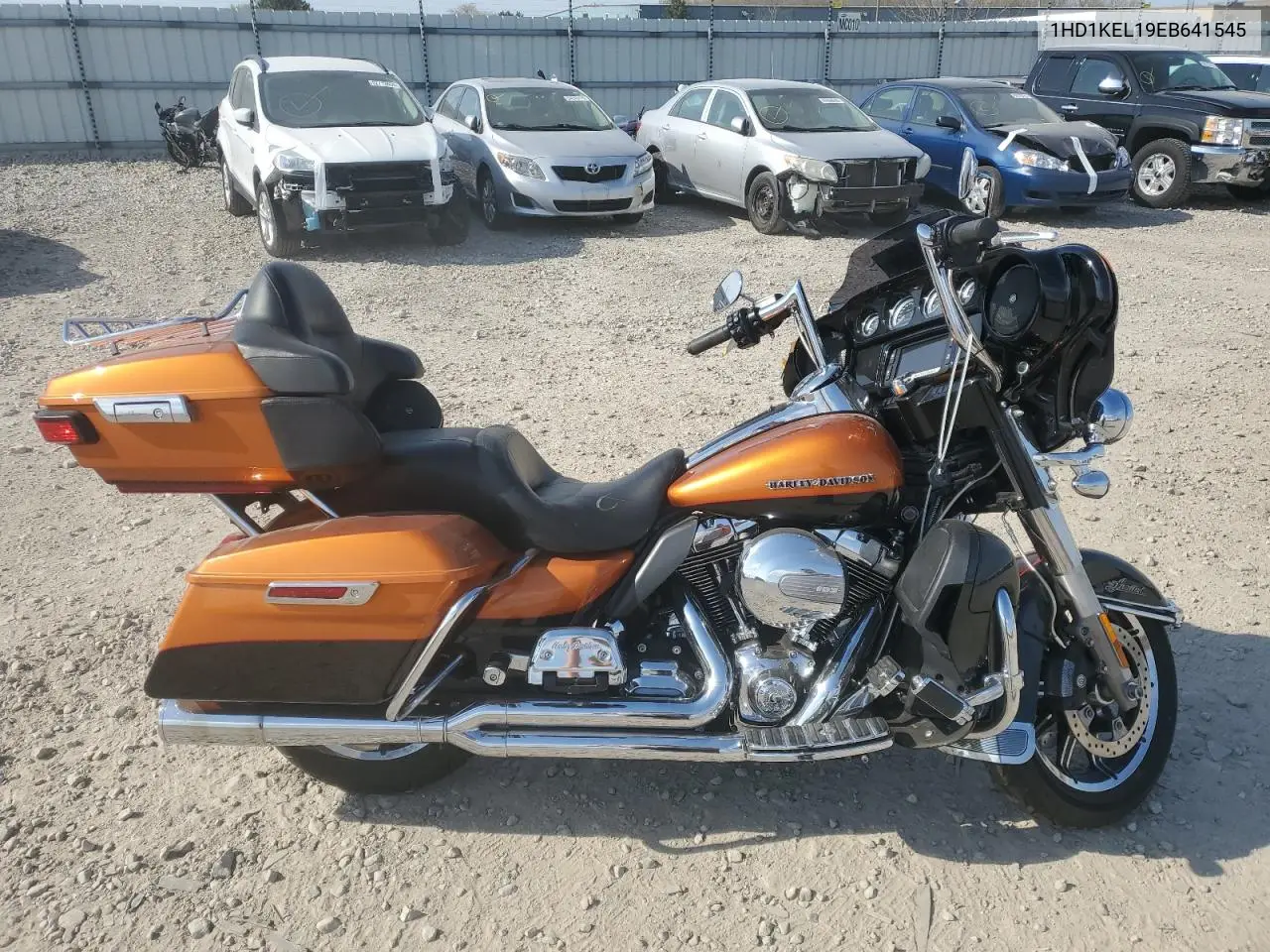 2014 Harley-Davidson Flhtk Electra Glide Ultra Limited VIN: 1HD1KEL19EB641545 Lot: 55642155