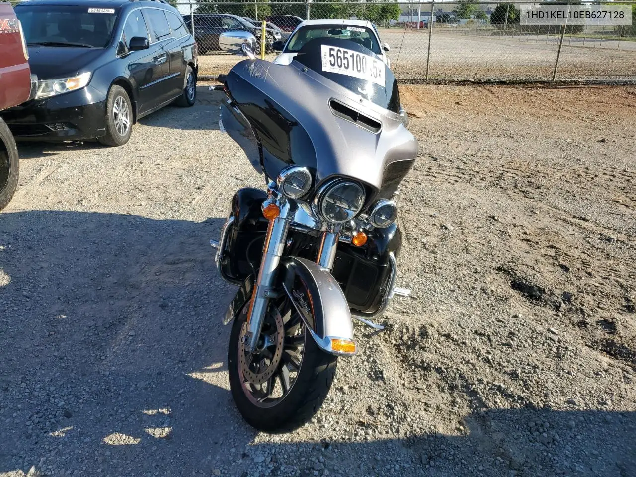 2014 Harley-Davidson Flhtk Electra Glide Ultra Limited VIN: 1HD1KEL10EB627128 Lot: 56510045