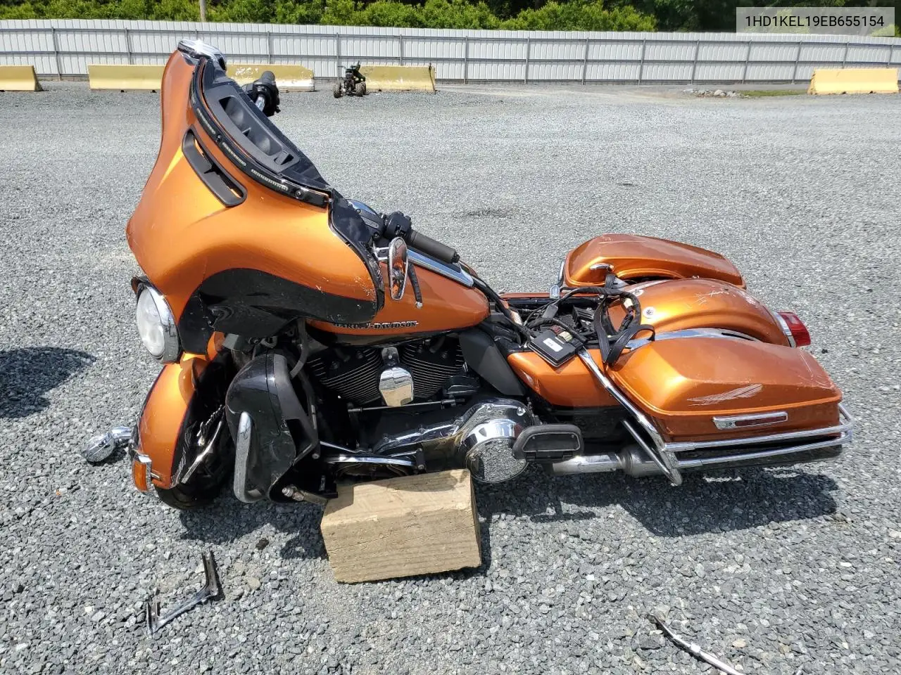 2014 Harley-Davidson Flhtk Electra Glide Ultra Limited VIN: 1HD1KEL19EB655154 Lot: 56582215