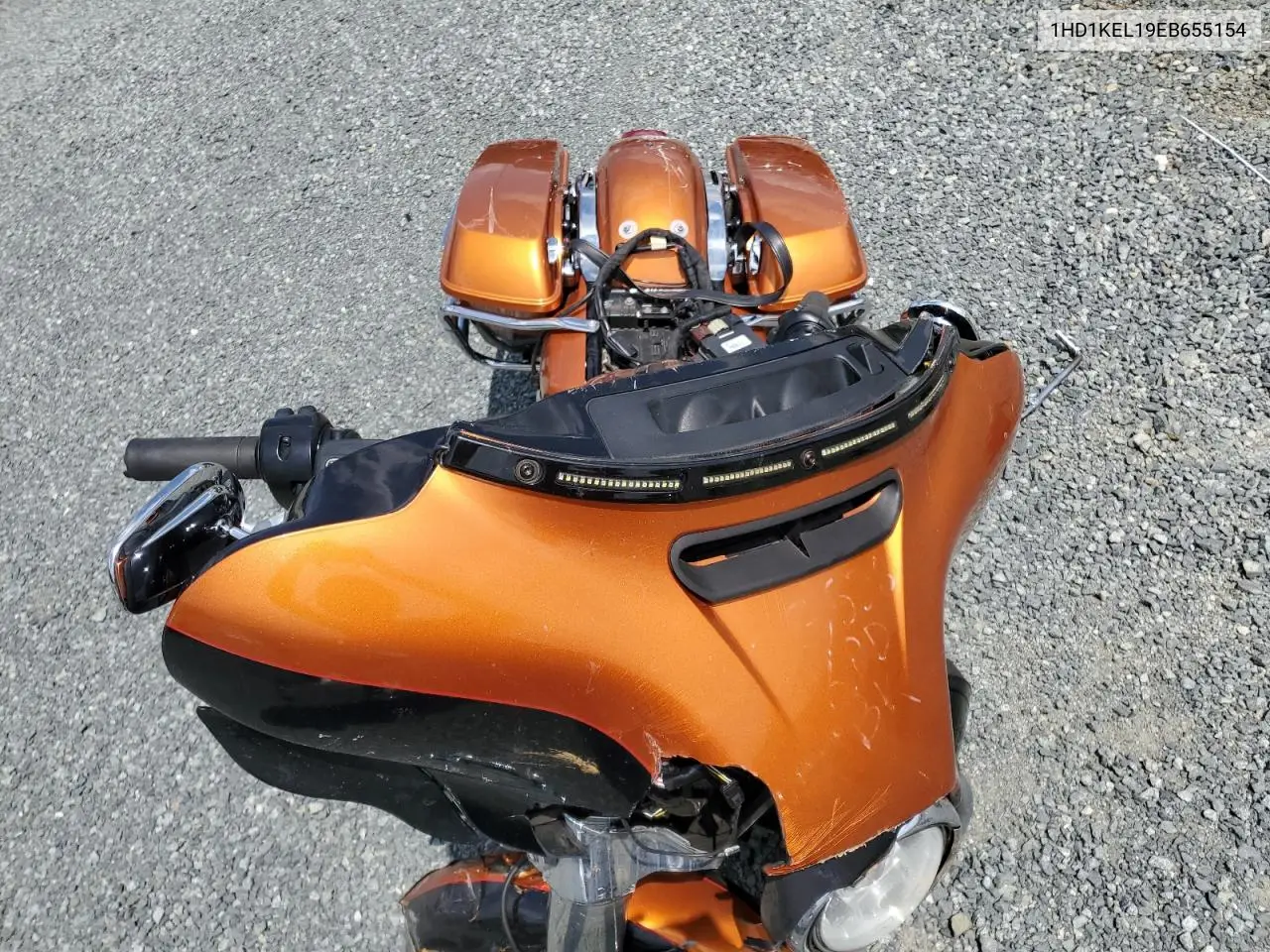 2014 Harley-Davidson Flhtk Electra Glide Ultra Limited VIN: 1HD1KEL19EB655154 Lot: 56582215