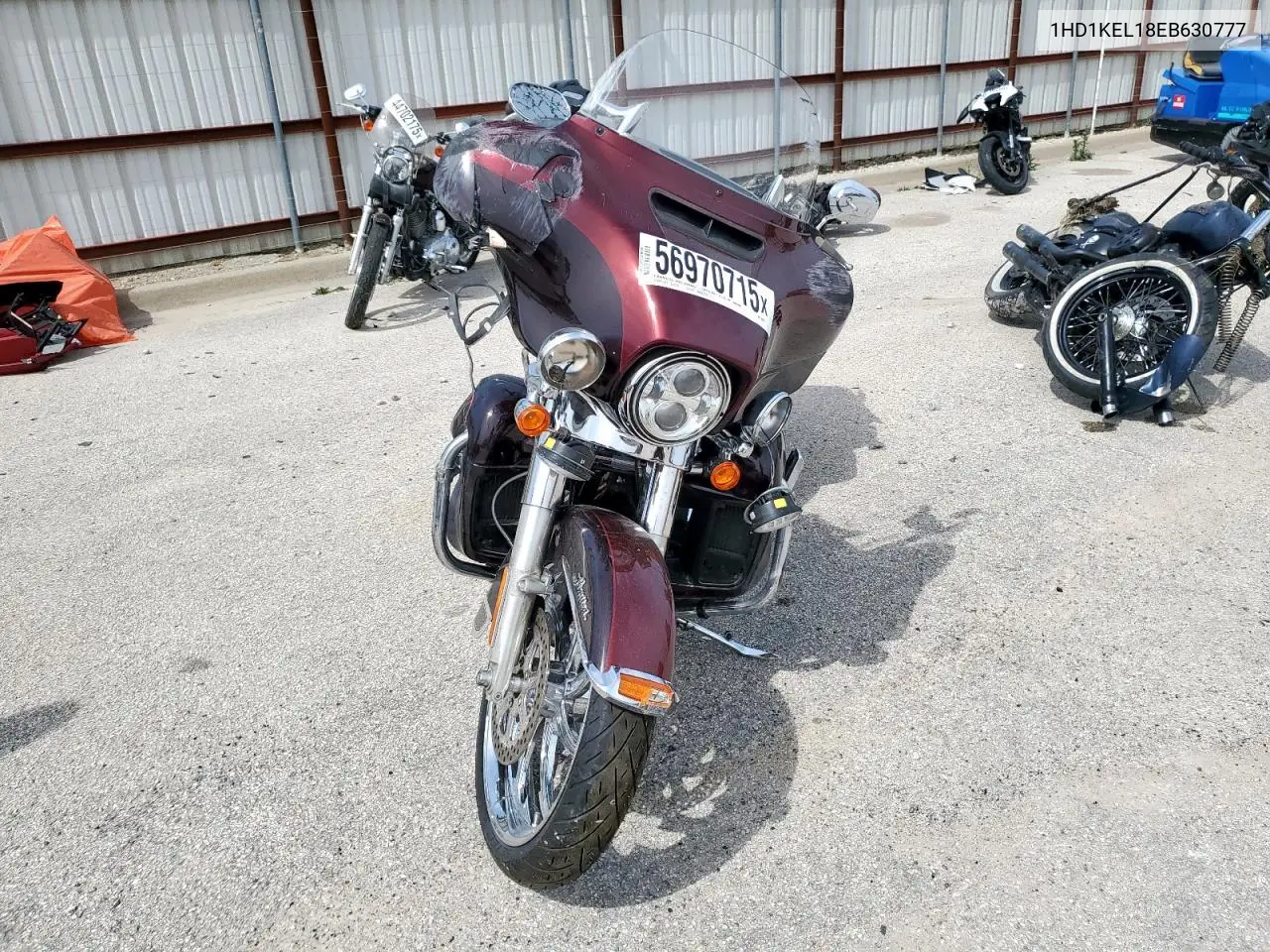 1hd1kel18eb630777 1HD1KEL18EB630777 2014 Harley-Davidson Flhtk Electra Glide Ultra Limited