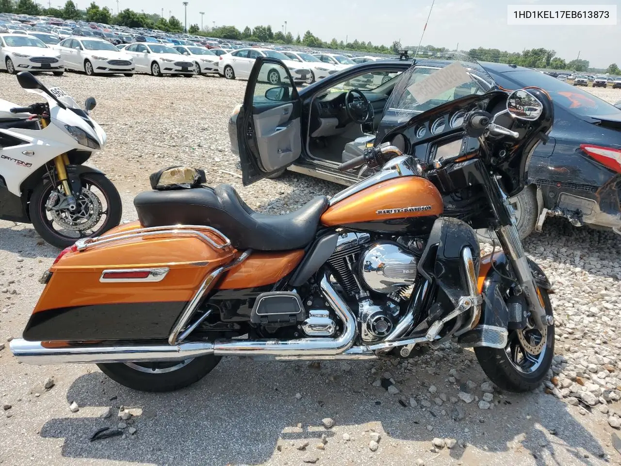 2014 Harley-Davidson Flhtk Electra Glide Ultra Limited VIN: 1HD1KEL17EB613873 Lot: 59920755