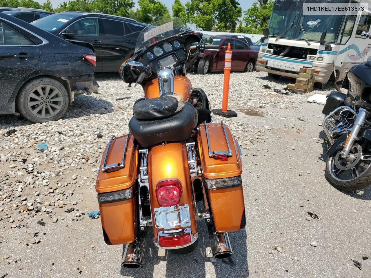 2014 Harley-Davidson Flhtk Electra Glide Ultra Limited VIN: 1HD1KEL17EB613873 Lot: 59920755