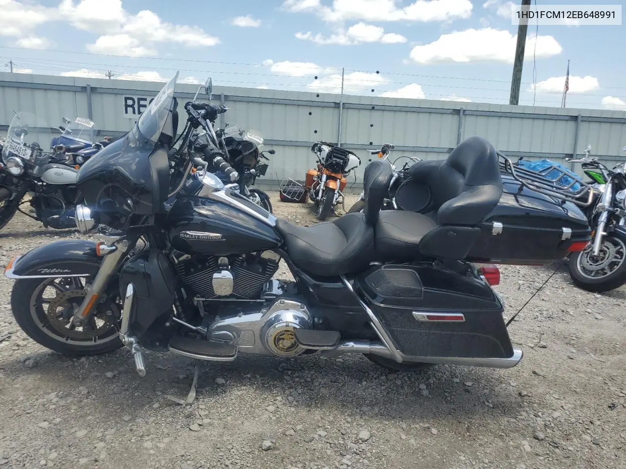 2014 Harley-Davidson Flhtcu Ultra Classic Electra Glide VIN: 1HD1FCM12EB648991 Lot: 61187445