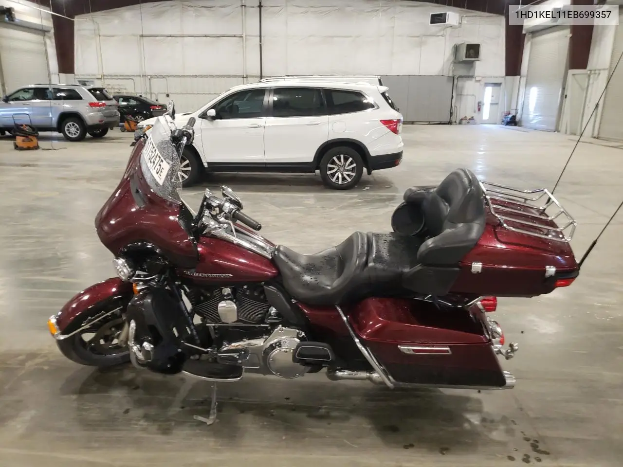 2014 Harley-Davidson Flhtk Electra Glide Ultra Limited VIN: 1HD1KEL11EB699357 Lot: 61752475