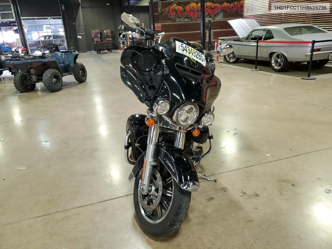 2017 Harley-Davidson Flhtcu Ultra Classic Electra Glide VIN: 1HD1FCC11HB635736 Lot: 54349265
