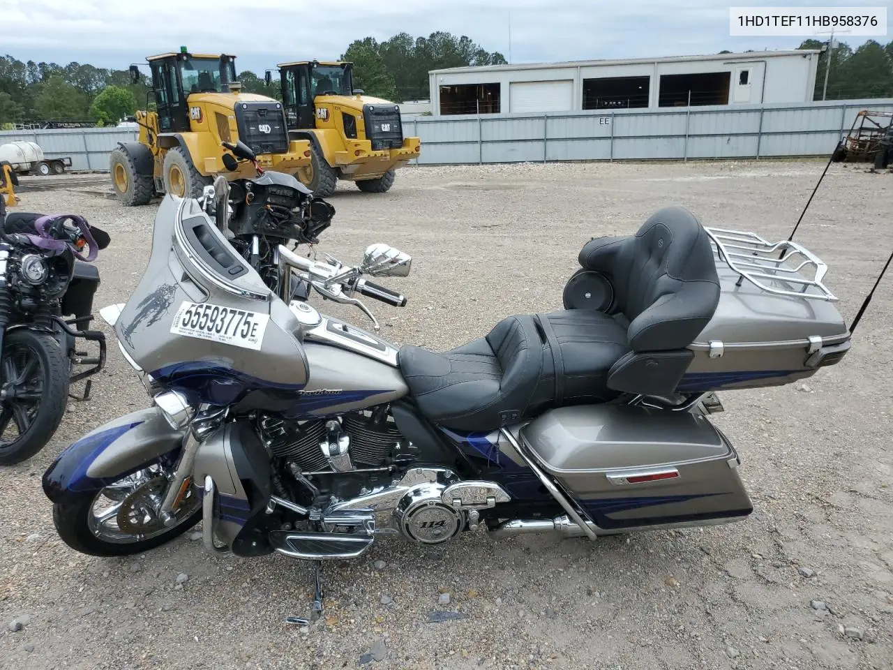 2017 Harley-Davidson Flhtkse Cvo Limited VIN: 1HD1TEF11HB958376 Lot: 55593775