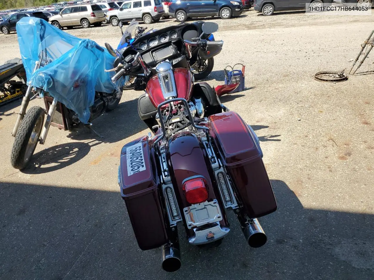 2017 Harley-Davidson Flhtcu Ultra Classic Electra Glide VIN: 1HD1FCC17HB644053 Lot: 56405205