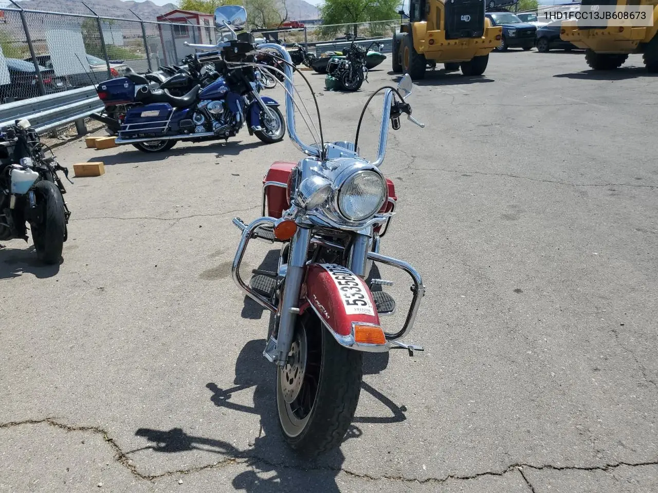 2018 Harley-Davidson Flhtcu Ultra Classic Electra Glide VIN: 1HD1FCC13JB608673 Lot: 53356075