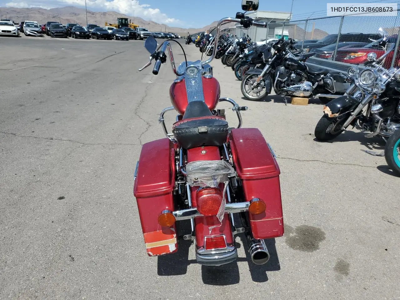 2018 Harley-Davidson Flhtcu Ultra Classic Electra Glide VIN: 1HD1FCC13JB608673 Lot: 53356075