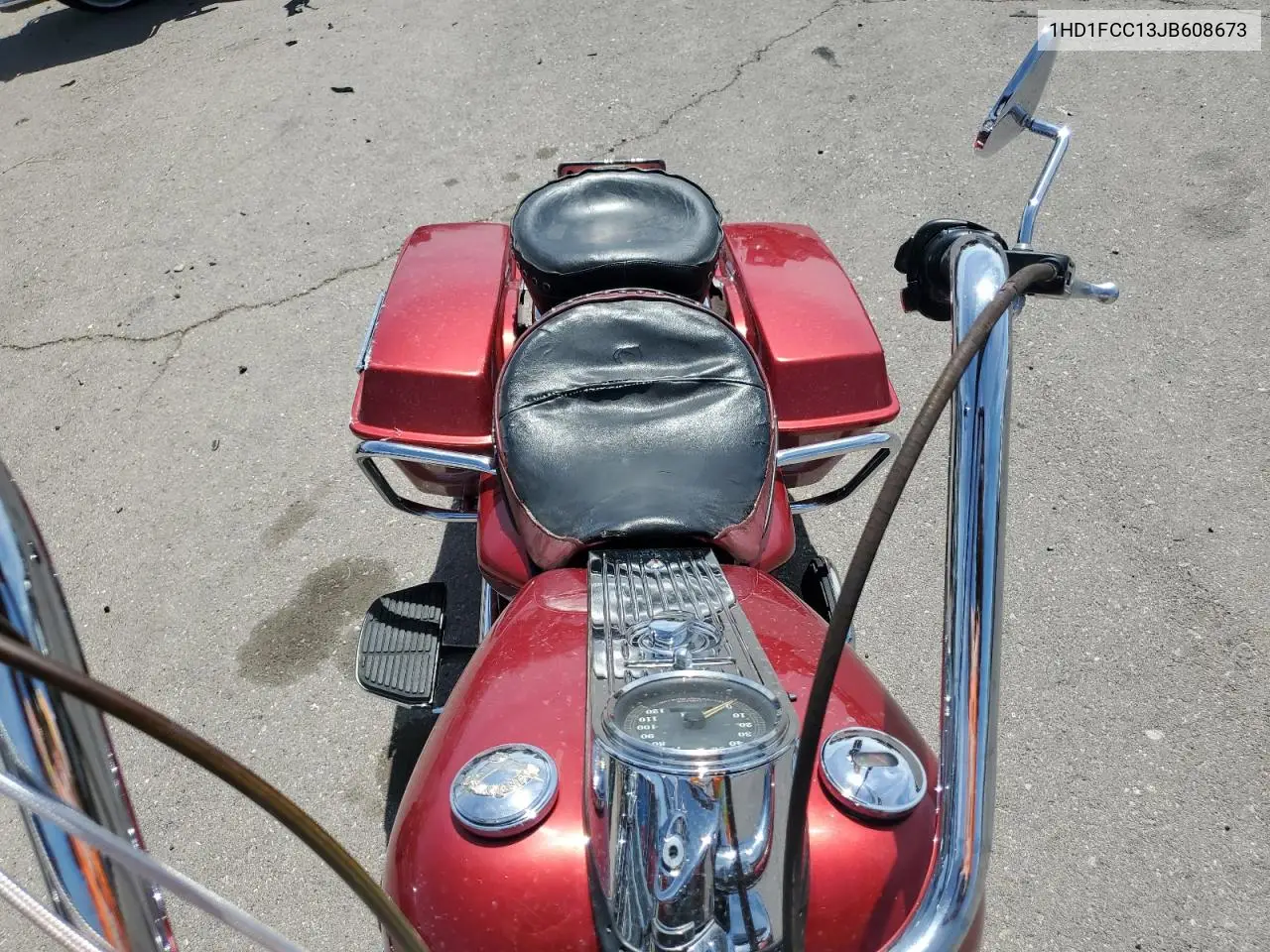 2018 Harley-Davidson Flhtcu Ultra Classic Electra Glide VIN: 1HD1FCC13JB608673 Lot: 53356075