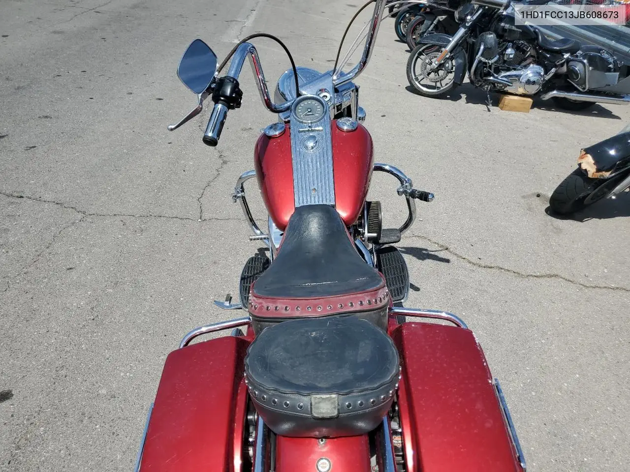 2018 Harley-Davidson Flhtcu Ultra Classic Electra Glide VIN: 1HD1FCC13JB608673 Lot: 53356075