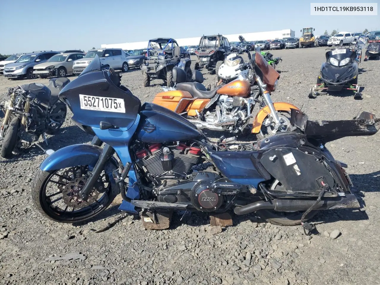 2019 Harley-Davidson Fltrxse VIN: 1HD1TCL19KB953118 Lot: 55271075